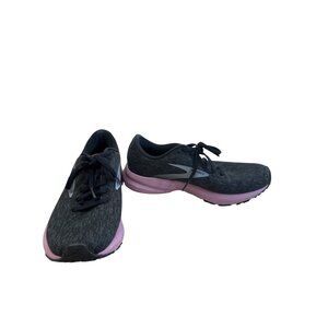 Brooks Launch 7 Womens black ebony running Shoes Sneakers size 8 SKU 8542